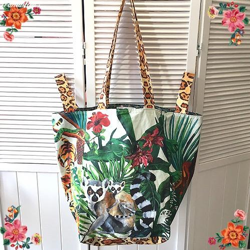 Nathalie Lete（ナタリーレテ） ジャングル・マーケットバッグ