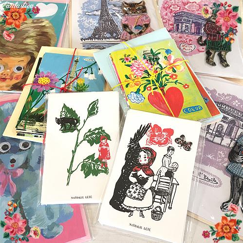 ナタリー・レテ ポチ袋 赤ずきんとオオカミ ペーパーエンベロープ