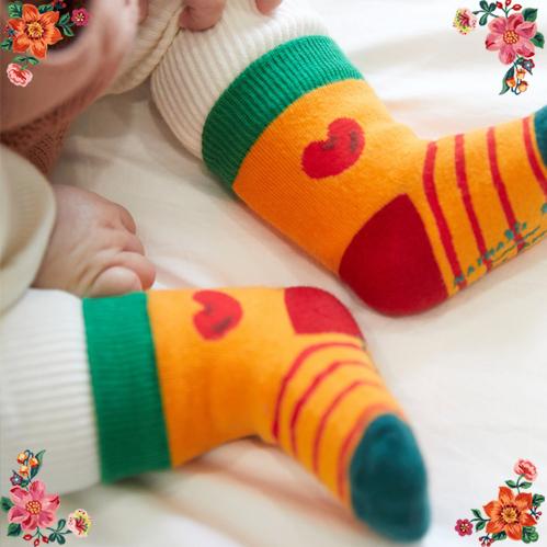 ナタリー・レテ ベビー・ソックス ハート・バニー 9-12cm ハートうさぎ