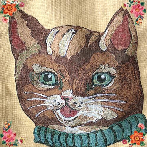 Nathalie Lete（ナタリーレテ） フェイス・トートバッグ ブラウン