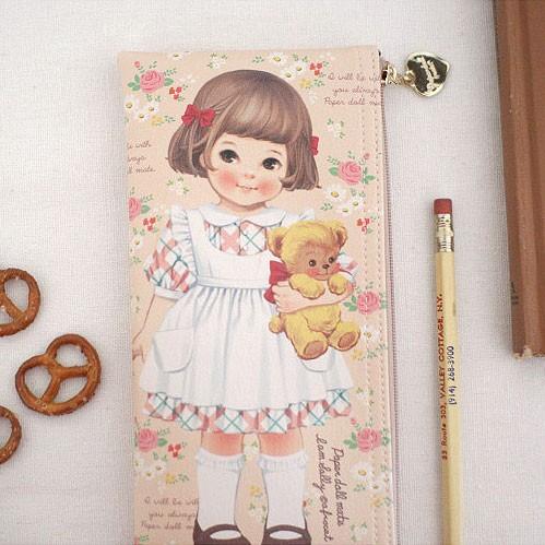 ペーパードールメイト ペンケース ローズ・サリー Paper Doll Mate