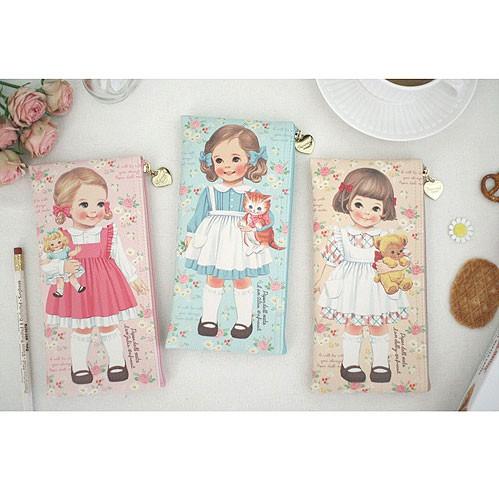 ペーパードールメイト ペンケース ローズ・サリー Paper Doll Mate