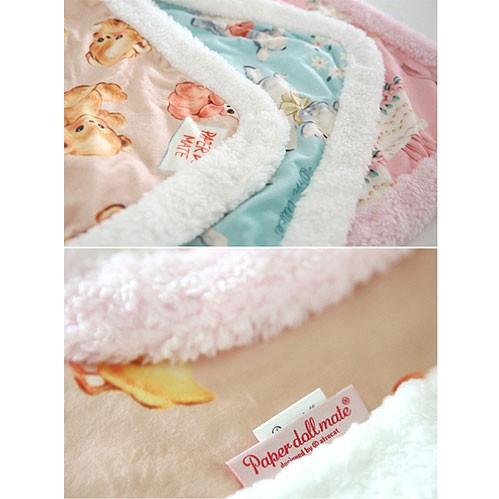 ペーパードールメイト　ブランケット　毛布　大判膝掛け ペーパードールメイト ブランケット・アリス Paper Doll Mate Blanket