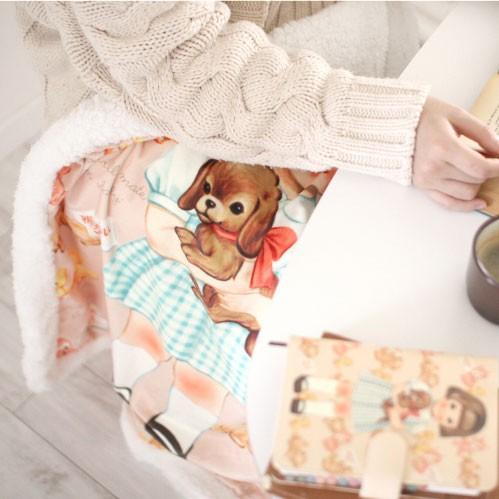 ペーパードールメイト　ブランケット　毛布　大判膝掛け ペーパードールメイト ブランケット・サリー Paper Doll Mate Blanket