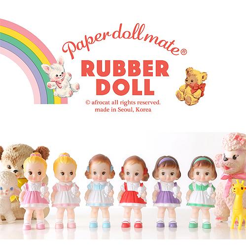 ペーパードールメイト 限定商品 ソフビ・ラバードール ラヴェンダー