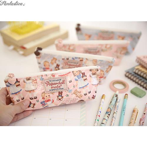 ペーパードールメイト オイルクロス・ポーチ・ペンケース マルチ