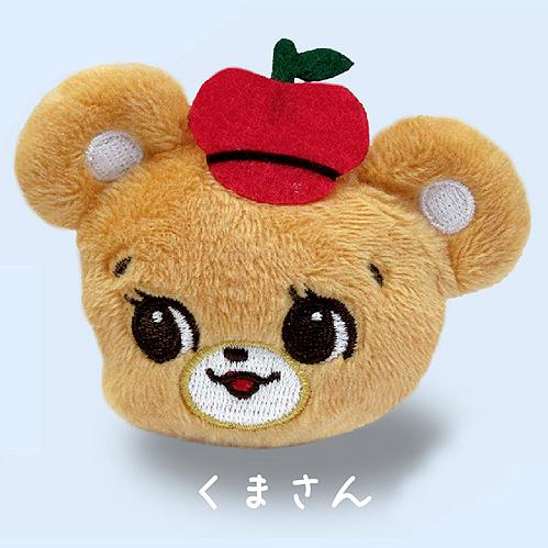 SWIMMER（スイマー） レトロアニマル・フェイスぬいぐるみバッジ くま