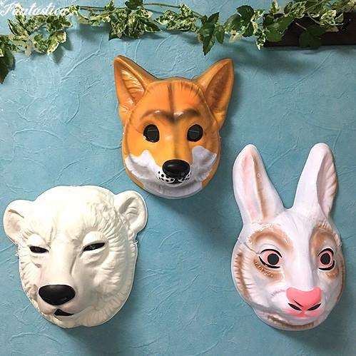 アニマルマスク フォックス キツネさんのお面 パーティー仮装 Tk049 Fantasticaファンタスチカ雑貨店 通販 Yahoo ショッピング