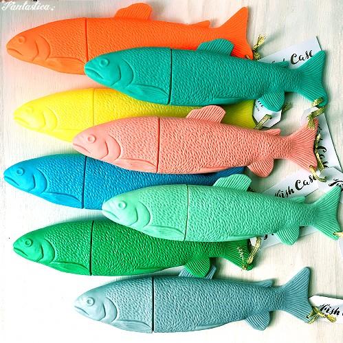 【aquafish様オーダー品】コンパクトケース（50㎜×85㎜） フィッシュケース Lサイズ Fish Case L size プラスチックのお魚ケース