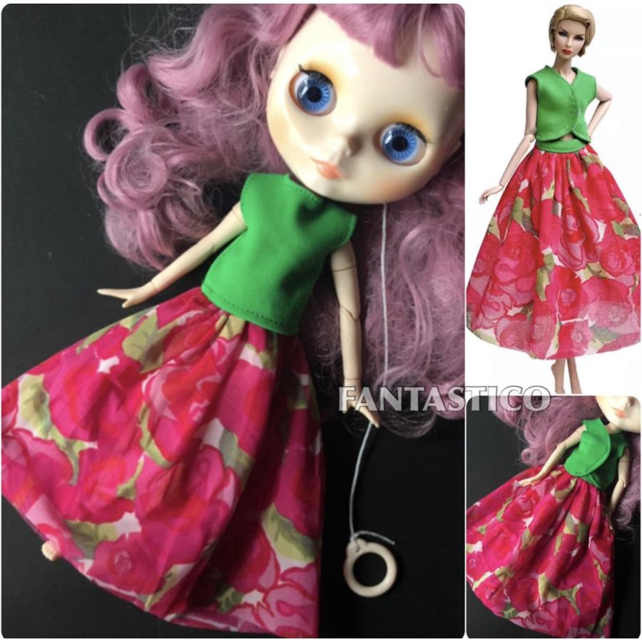 リカちゃん ブライス アウトフィット ～にゃんこフェイス～