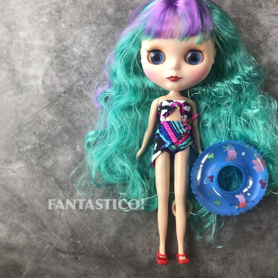 バービー人形用ドール用アウトフィット♪ビキニ水着とパレオ、サンダル