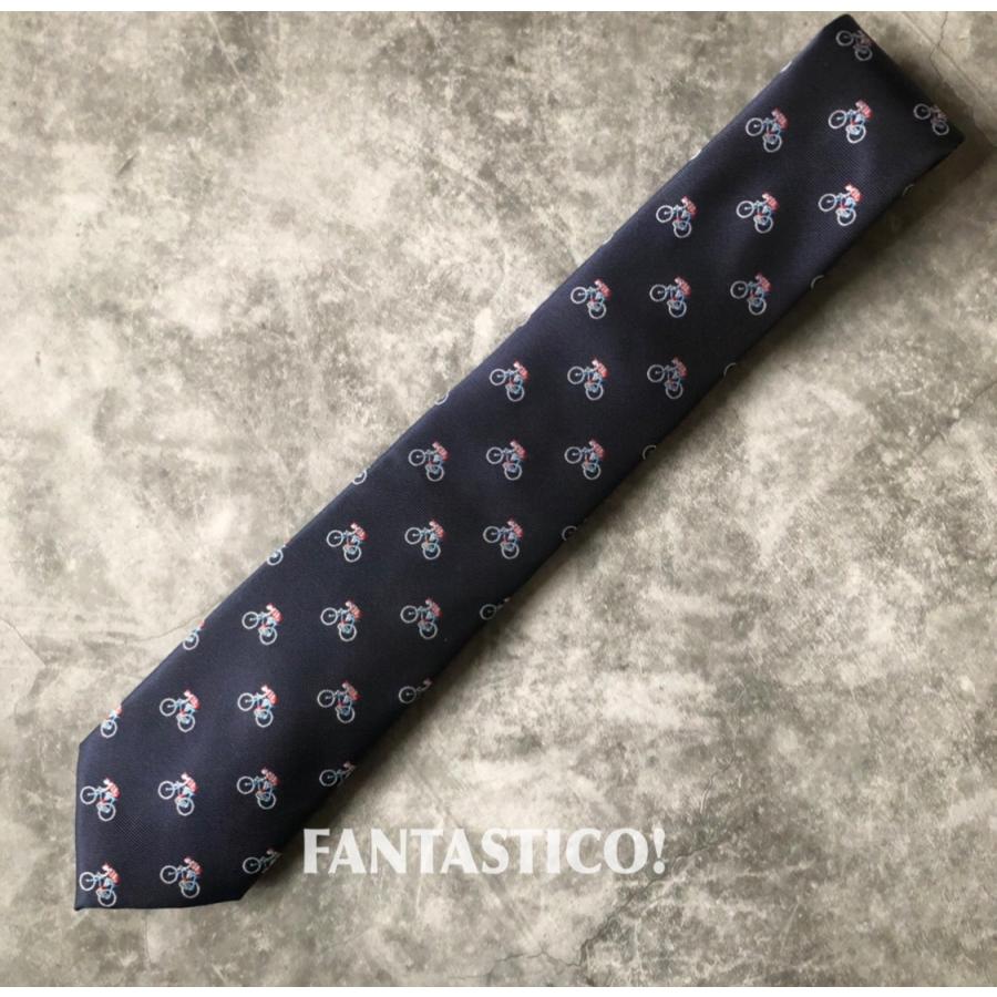 僕の好きなことネクタイ】♪刺繍ネクタイ♪自転車 サイクリング クロス