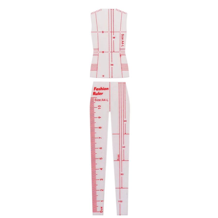 ファッションデザイン画専用ものさし ファッションドローイング ファッションデザイン用モデルルーラー 4種セット Fashion Ruler Fantastico Yahoo 店 通販 Yahoo ショッピング