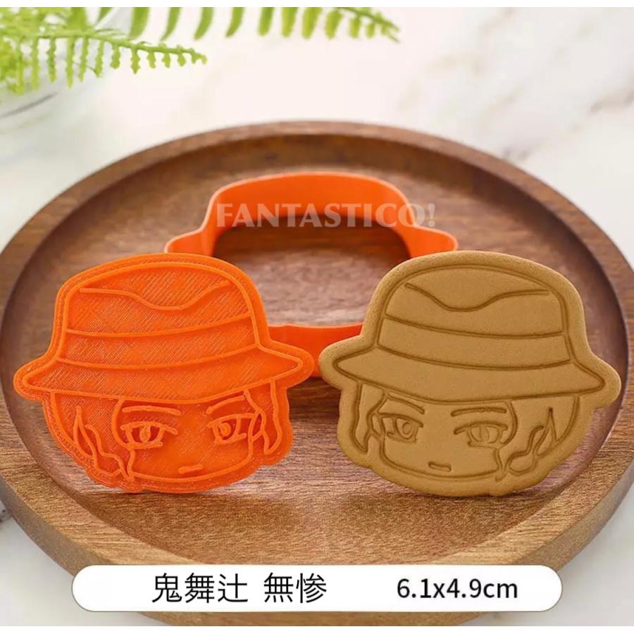 大人気☆鬼滅の刃♪クッキー型単品♪竈門炭治郎 禰豆子 善逸 伊之助