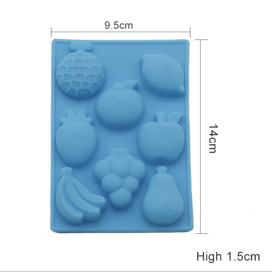 ８種のフルーツ型セットのシリコントレー キャンドル型石鹸型ゼリー型マフィン型シリコン型果物型イチゴメロンバナナミカンブドウレモンりんご洋ナシ P5gi5qmart Fantastico Yahoo 店 通販 Yahoo ショッピング