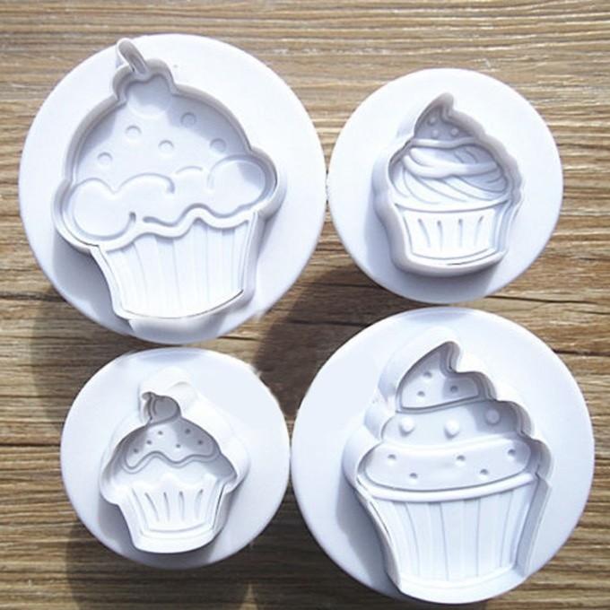 海外直輸入 カップケーキ型クッキー型 スタンプ式クッキーカッター4個セット P6avrtmx56 Fantastico Yahoo 店 通販 Yahoo ショッピング