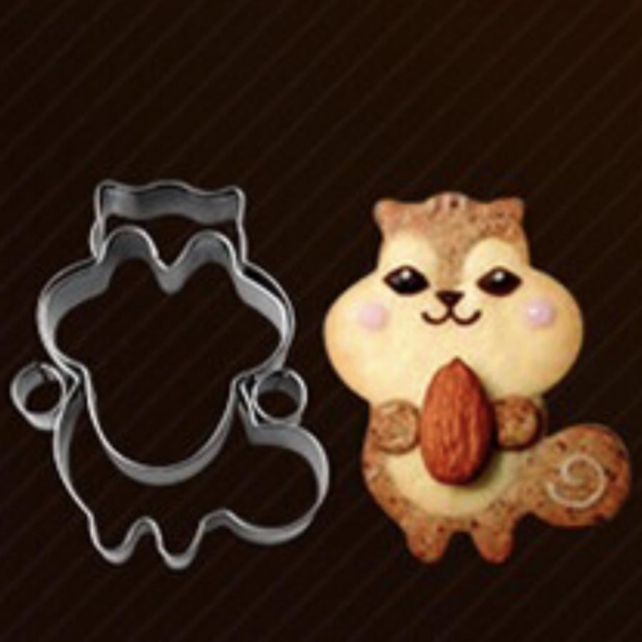 ハンドメイドのステンレスクッキー型 リス型キャラクター型キャラ弁デコ弁cookie Cutter P6c7iyedjb Fantastico Yahoo 店 通販 Yahoo ショッピング