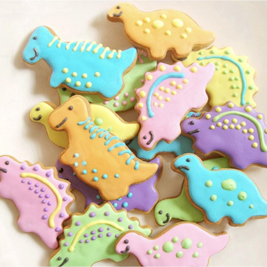 ハンドメイドのステンレスクッキー型 恐竜型4個セット P6dam0rfb8 Fantastico Yahoo 店 通販 Yahoo ショッピング