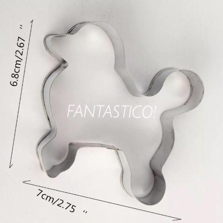 ハンドメイドのステンレスクッキー型 プードル型犬型ドッグ型ベビーシャワー型 Pbu17cdzby Fantastico Yahoo 店 通販 Yahoo ショッピング