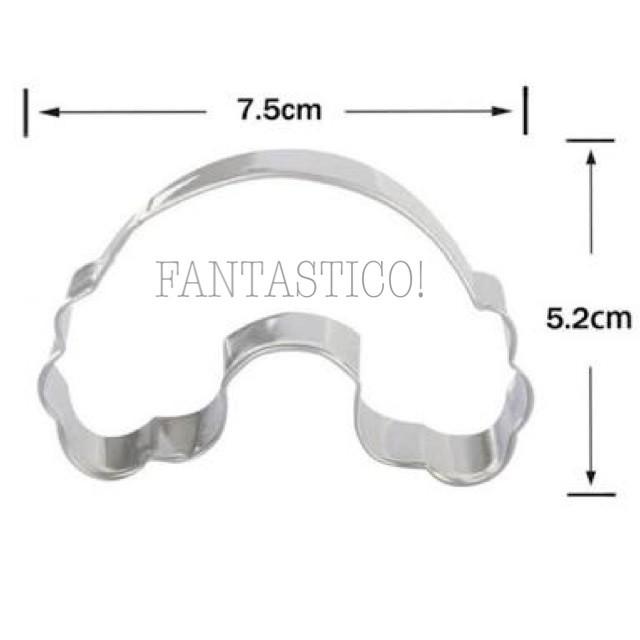 ハンドメイドのステンレスクッキー型 虹型レインボー型rainbow Cookie Cutter Pbzqa49g0i Fantastico Yahoo 店 通販 Yahoo ショッピング