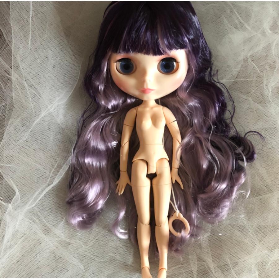 アイシードール　アウトフィット付き　ミックスパープルロング 期間限定!ラッピングサービス♪アイシードール本体♪可動ボディ