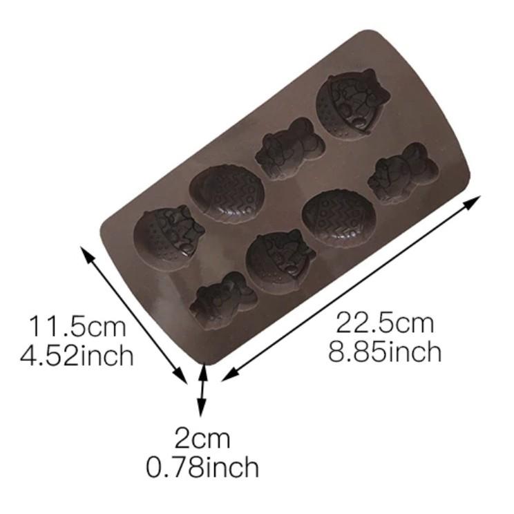 イースター型シリコントレー♪チョコレート型キャンドル型石鹸型