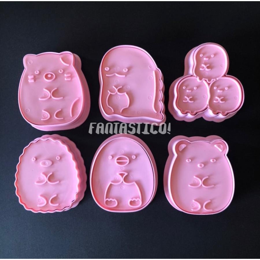 大人気 すみっコぐらしのクッキー型6個セット とかげ しろくま ねこ ぺんぎん とんかつ たぴおか すみっこぐらし Sumikko Cookieset Fantastico Yahoo 店 通販 Yahoo ショッピング