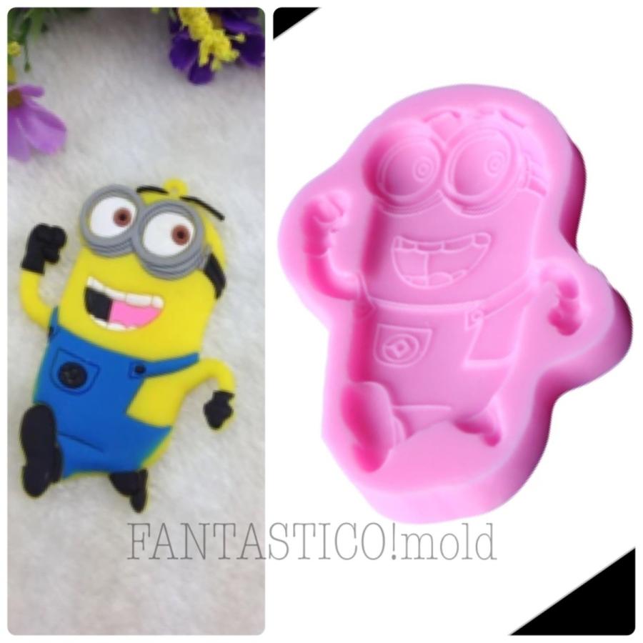 ハンドメイドのシリコンモールド♪ミニオン型ミニオンズminions 