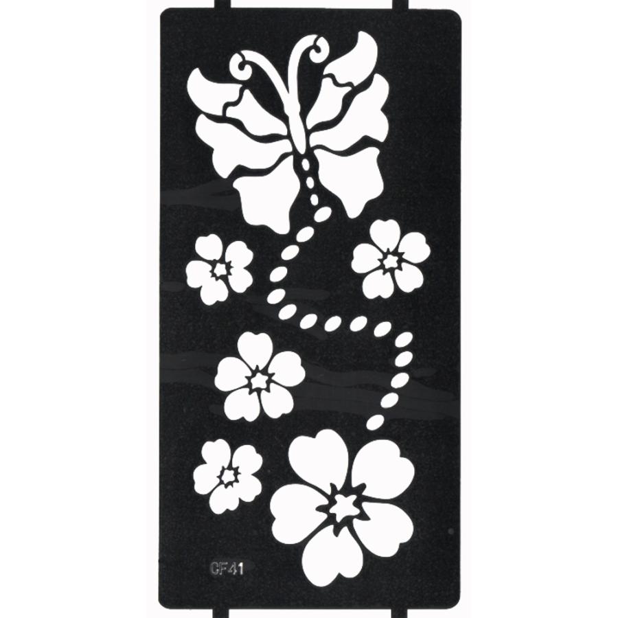 The Fantasy ステンシルシート 3枚セット シール ヘナタトゥー グリッタータトゥー 用 花 Cf041 Cf041 The Fantasy 通販 Yahoo ショッピング