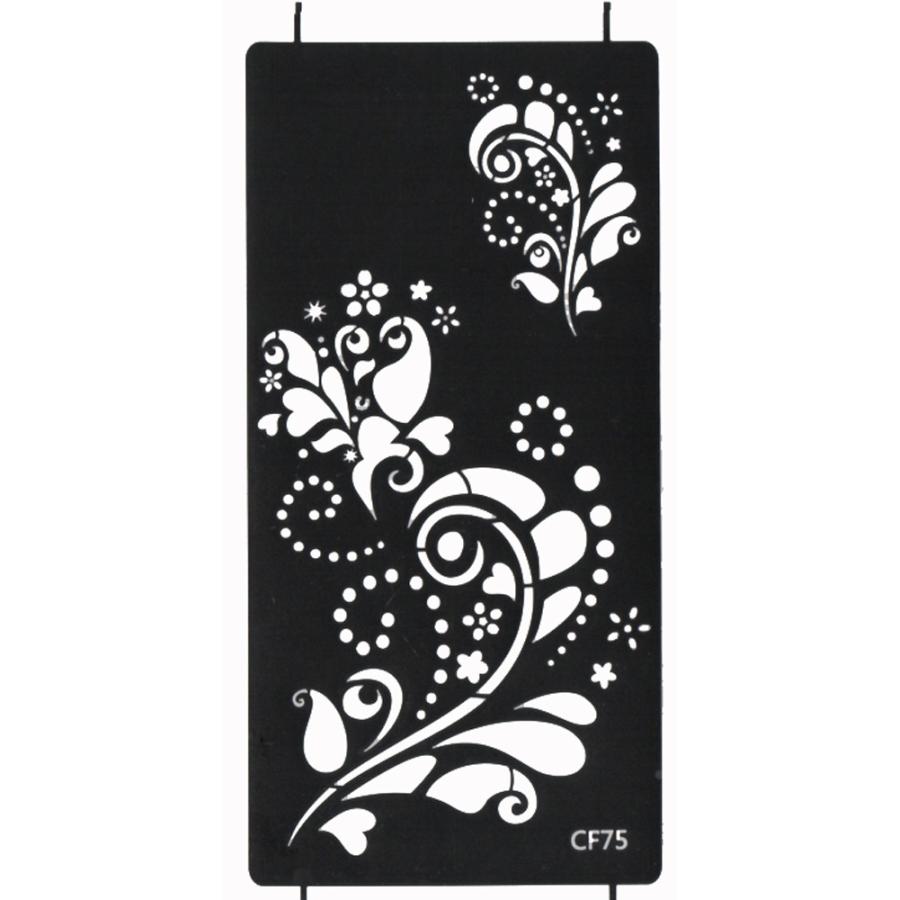 The Fantasy ステンシルシート 3枚セット シール ヘナタトゥー グリッタータトゥー 用 花 Cf075 Cf075 The Fantasy 通販 Yahoo ショッピング
