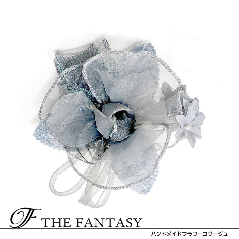 コサージュ 入学式 コサージュ フォーマル 2way ヘッドドレス 桜 コサージュ グレー 花 結婚式 髪飾り Fh7015gy Fh7015gy The Fantasy 通販 Yahoo ショッピング