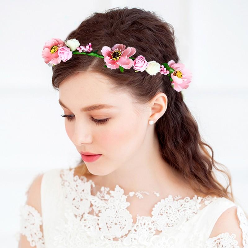 花冠 ウエディング 花かんむり 結婚式 花 ハワイアン ヘッド 花冠 ウエディング 花かんむり 結婚式 花 ハワイアン ヘッド