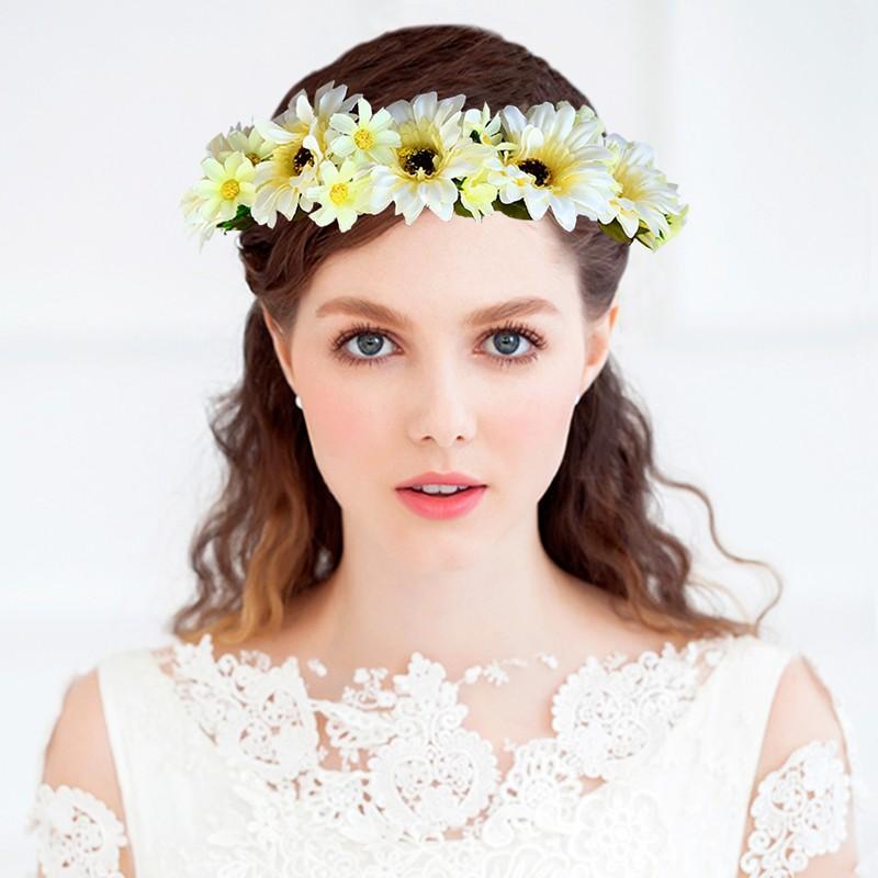 花かんむり 花冠 菊の花 花かんむり クリーム ヘッドドレス 髪飾り コサージュ ウエディング ドレス花冠 Fhkan043cm Fhkan043cm The Fantasy 通販 Yahoo ショッピング