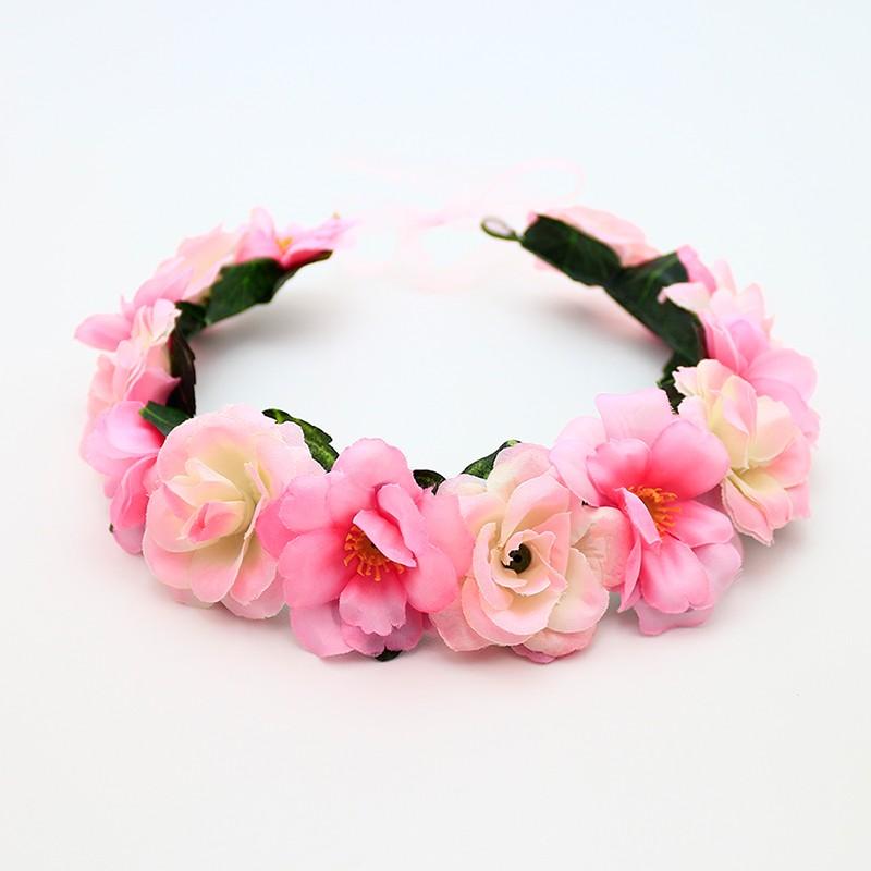 注目ブランドのギフト 花かんむり 花冠 バラ ピンク ヘッドドレス ハワイアン ウエディング ドレス花冠 Fhkan074bpk Babylonrooftop Com Au