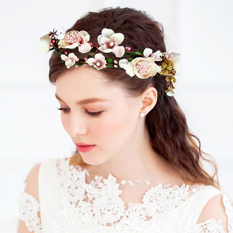 花かんむり 花冠 花かんむり ヘッドドレス 髪飾り コサージュ ウエディング ドレス花冠 Fhkan081bpk Fhkan081bpk The Fantasy 通販 Yahoo ショッピング