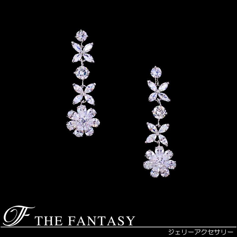 ネックレス ネックレスセット 結婚式 ブライダル ピアスセット 在庫一掃セール タトゥーシール 贈呈対象 fnpcset235_2