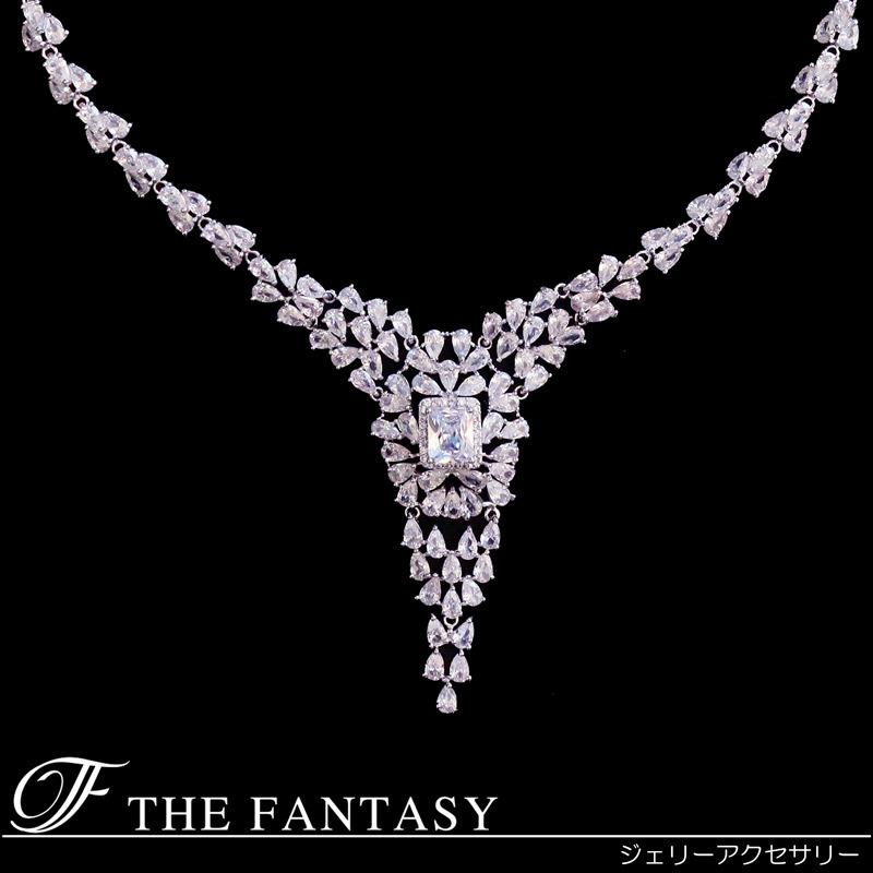 ネックレス ネックレスセット 結婚式 ブライダル ピアスセット 在庫一掃セール タトゥーシール 贈呈対象 fnpcset252_1