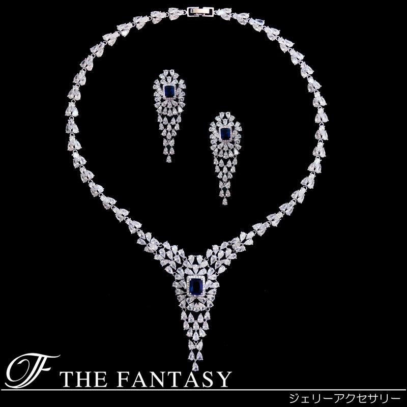 ネックレス ネックレスセット 結婚式 ブライダル ピアスセット 在庫一掃セール タトゥーシール 贈呈対象 fnpcset252cn