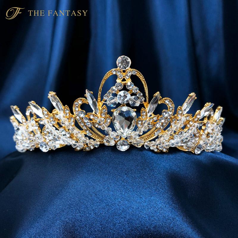 ティアラ 結婚式 ウエディング 披露宴 ゴールド ブライダル Tiara 花嫁 髪飾り Ft7115gd Ft7115gd The Fantasy 通販 Yahoo ショッピング