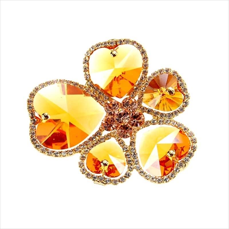 健康・長寿・子宝】虹！瑪瑙ハート・カルサイト共生⭐️ジォード薄い