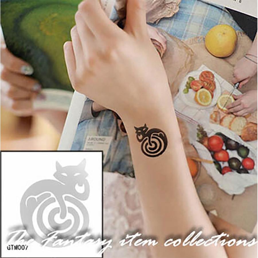 The Fantasy 5枚入り フラッシュタトゥー 狐 Gtm007s ワンポイント Gtm007s The Fantasy 通販 Yahoo ショッピング