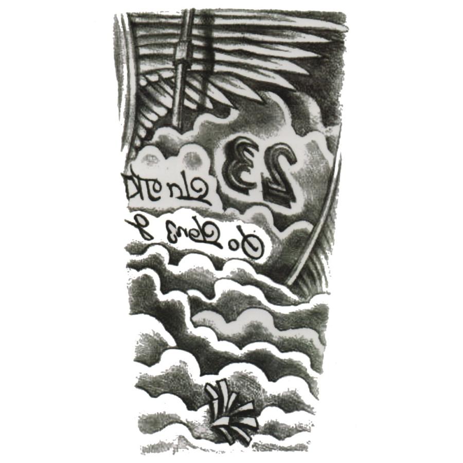 ファンタジー Thefantasy タトゥーシール 船 波 Hb087 中型 A5 Hb087 The Fantasy 通販 Yahoo ショッピング