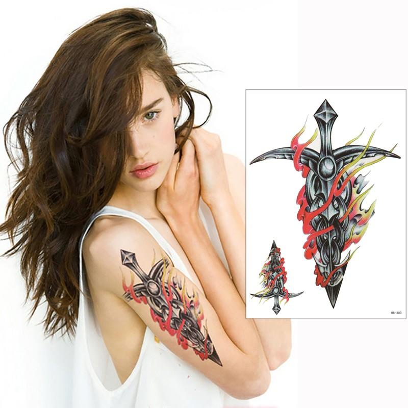 ファンタジー Thefantasy タトゥーシール 剣 Hb303 中型 A5 Hb303 The Fantasy 通販 Yahoo ショッピング