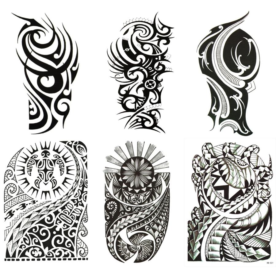 タトゥーシール トライバルa5サイズ 6種6枚 Hb6012 Hb6012 The Fantasy 通販 Yahoo ショッピング