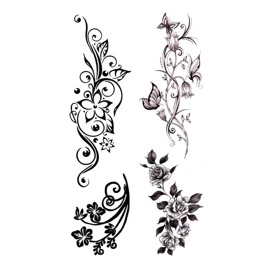 Kinghorse タトゥーシール 薔薇 花 Hm1259 レギュラー Hm1259 The Fantasy 通販 Yahoo ショッピング