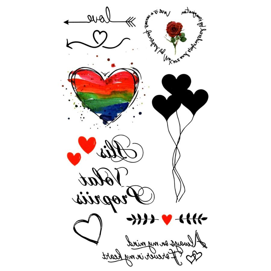 ファンタジー Thefantasy タトゥーシール タトゥーシール 英文字 ハート Hm1327 レギュラー Hm1327 The Fantasy 通販 Yahoo ショッピング