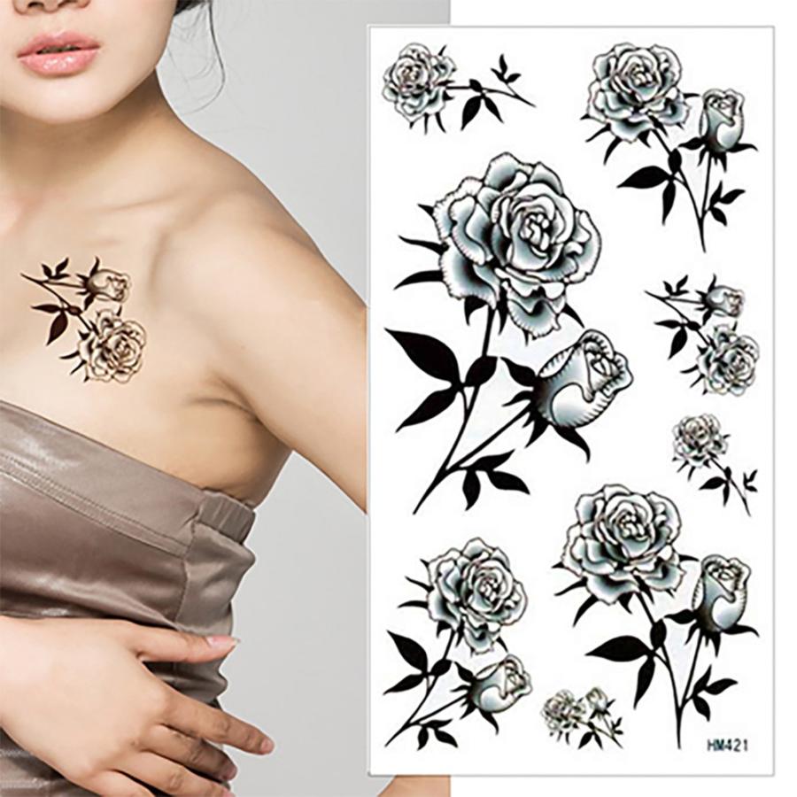 ファンタジー Thefantasy タトゥーシール バラ 薔薇 Hm421 レギュラー Hm421 The Fantasy 通販 Yahoo ショッピング
