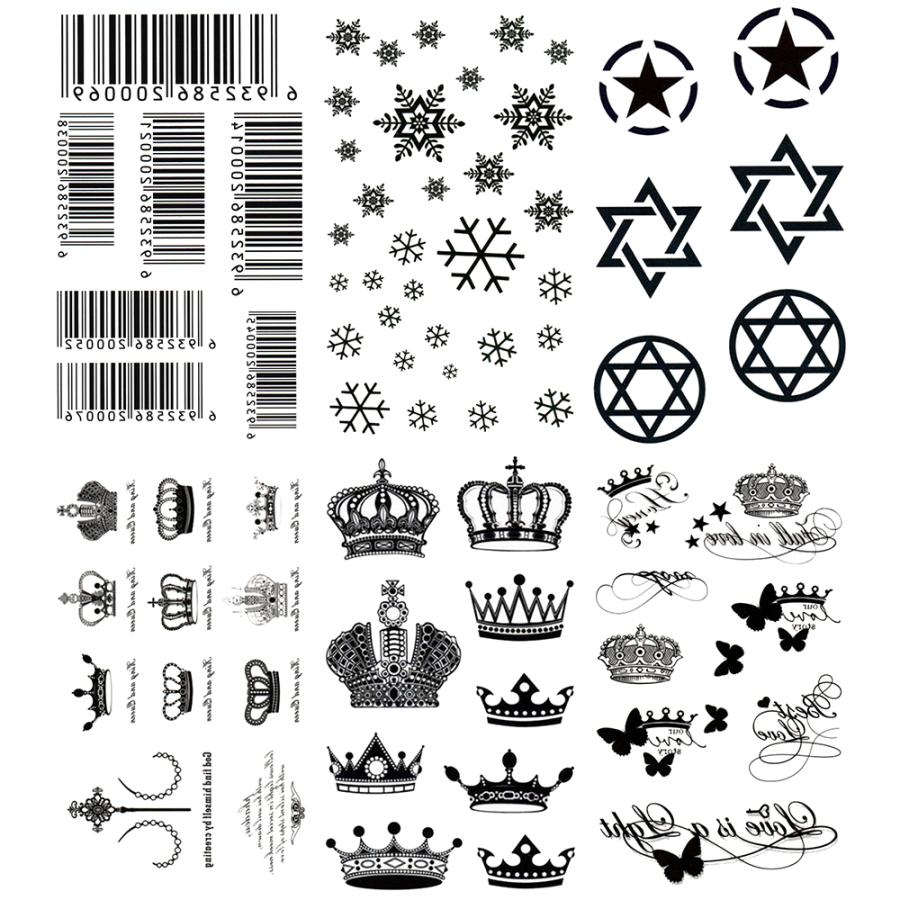 King Horse キングホース タトゥーシール 英文字 バーコード 漢字 通常サイズ 6種6枚 Hm6038 Hm6038 The Fantasy 通販 Yahoo ショッピング