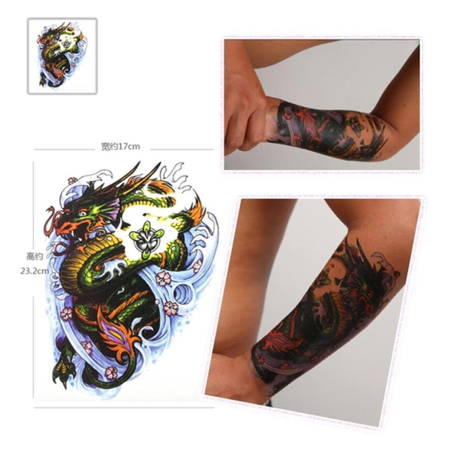 タトゥーシール ドラゴン 龍 肩 胸用 Mqc16 大型 Mqc16 The Fantasy 通販 Yahoo ショッピング