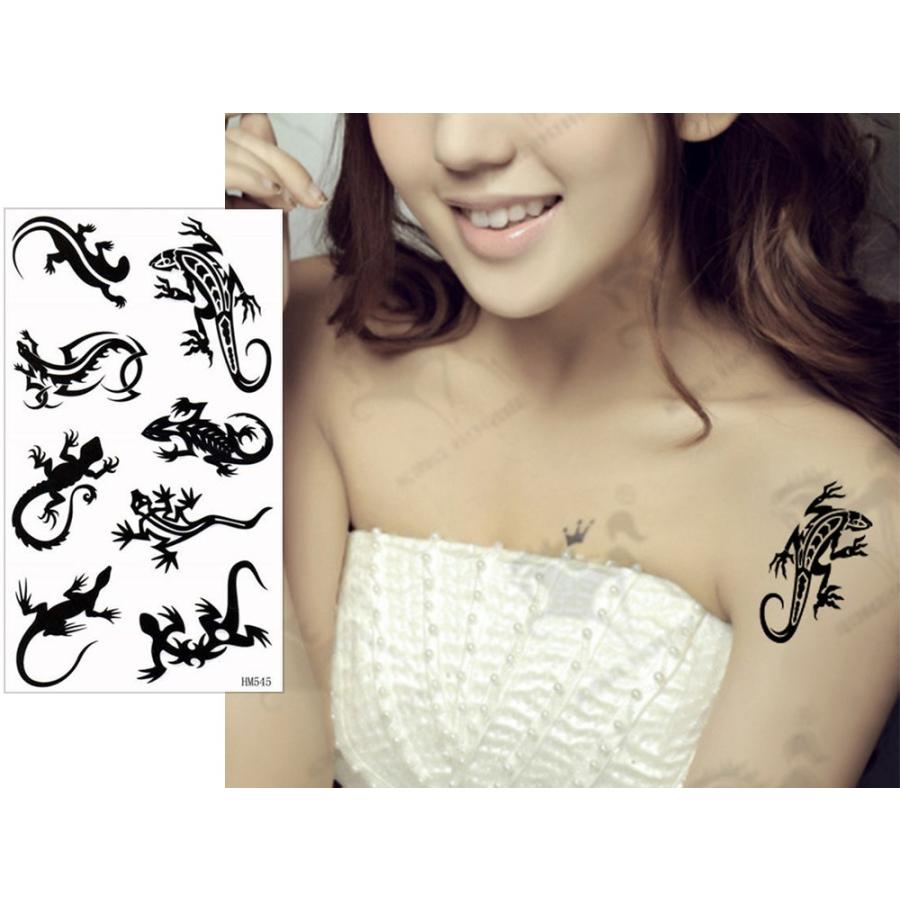 タトゥーシール ヤモリ 7種12枚set041 : The Fantasy - 通販 - Yahoo